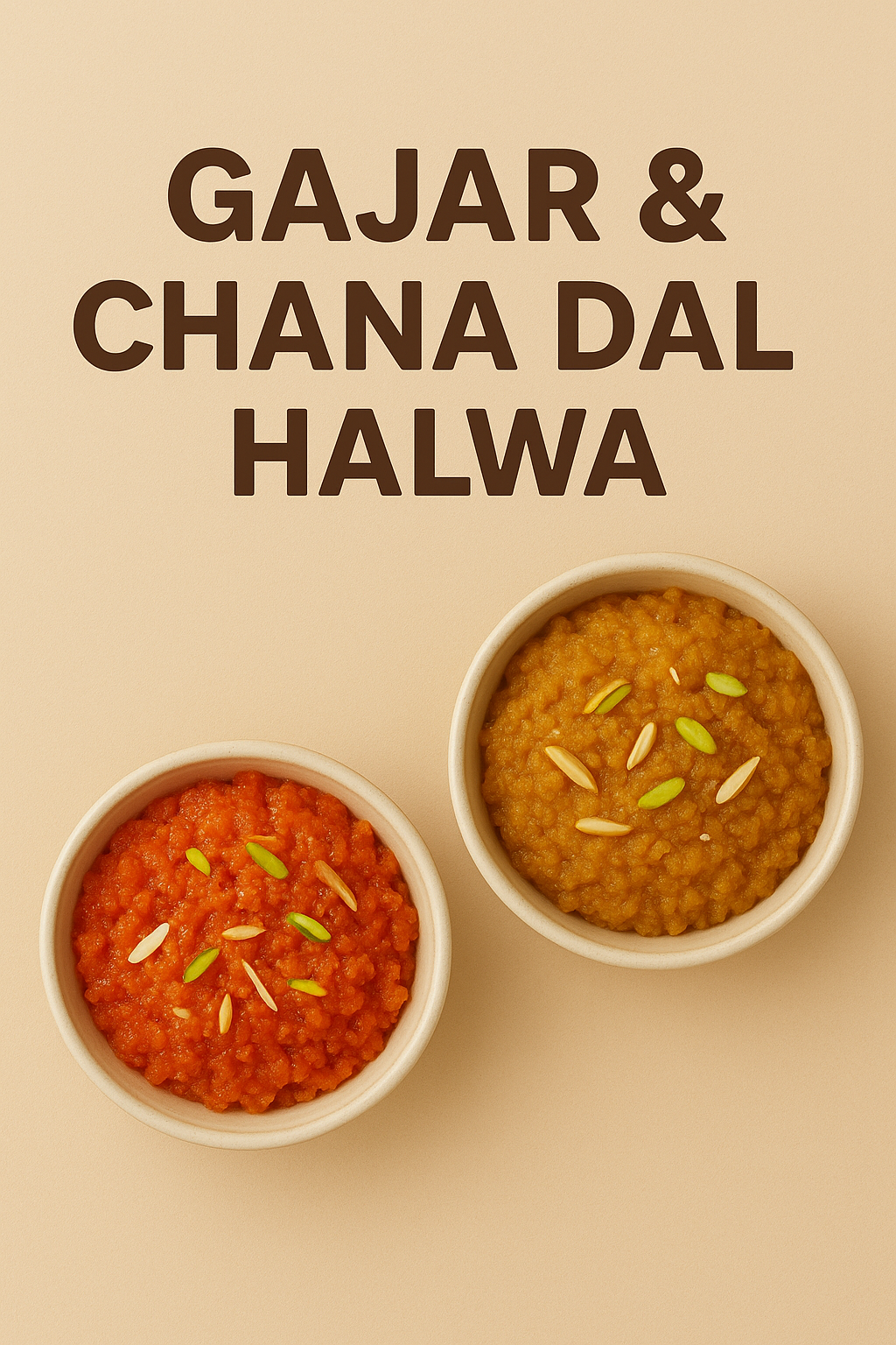 Gajjar & Chana daal Halwa Combo