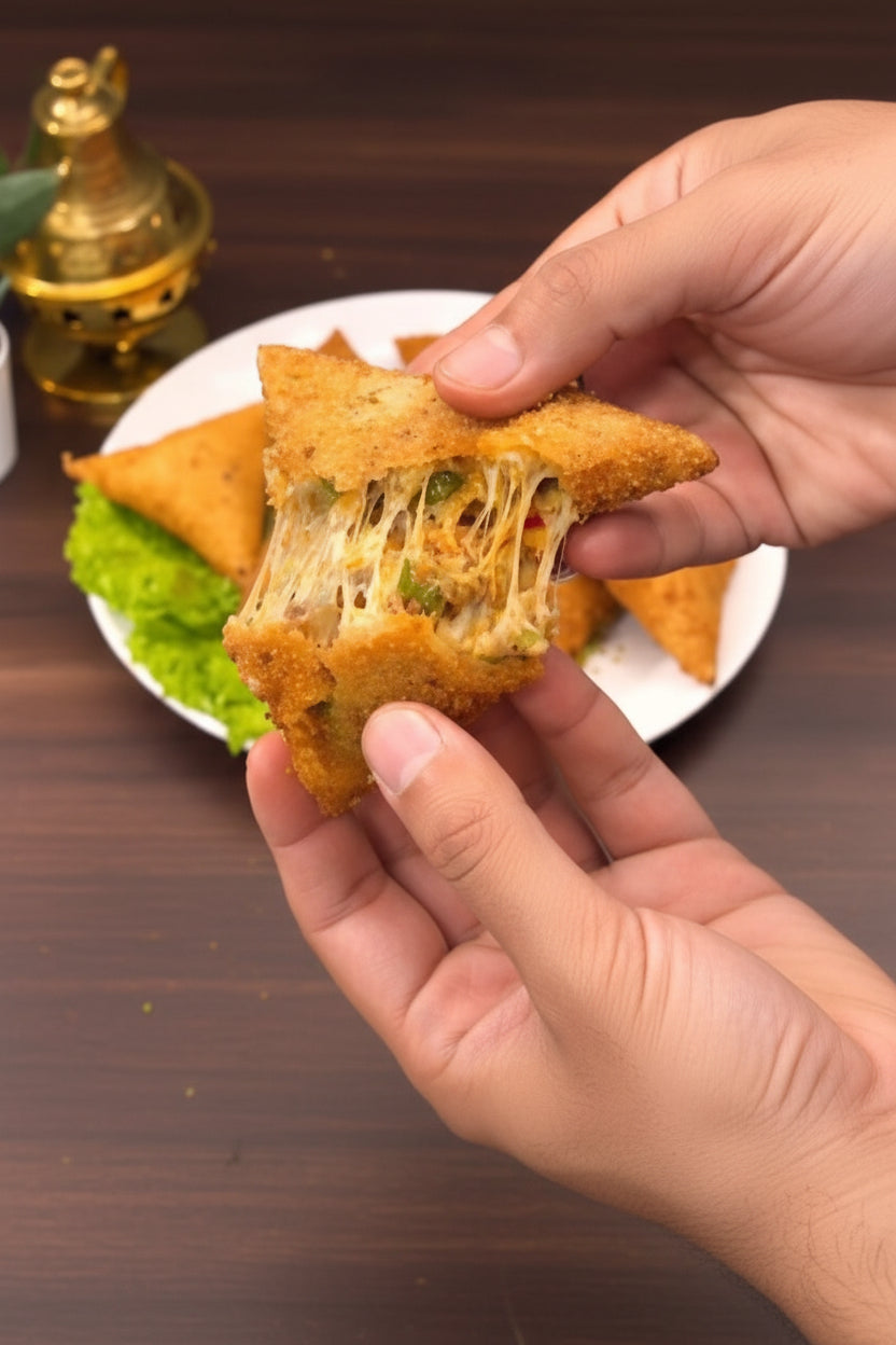 BBQ Cheese Samosa – 12 pcs